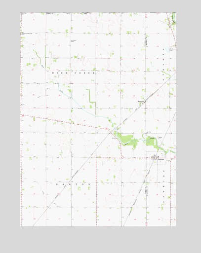 Carpenter, IA USGS Topographic Map