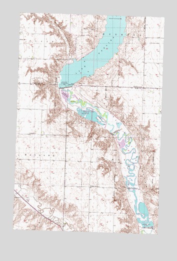 Carpio NE, ND USGS Topographic Map