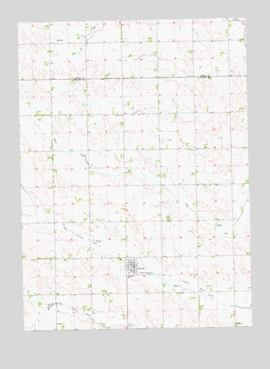 Carroll, NE USGS Topographic Map