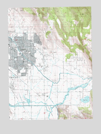 Altamont, OR USGS Topographic Map
