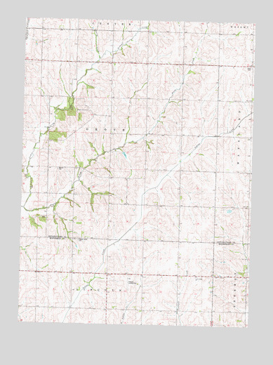 Carson NE, IA USGS Topographic Map