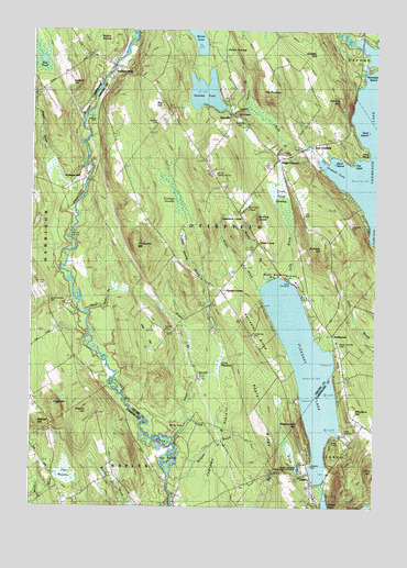 Casco, ME USGS Topographic Map