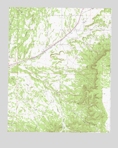 Abo, NM USGS Topographic Map