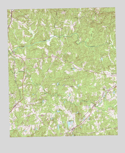 Cataula, GA USGS Topographic Map