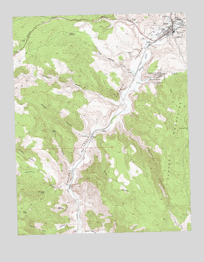 Caliente, NV USGS Topographic Map
