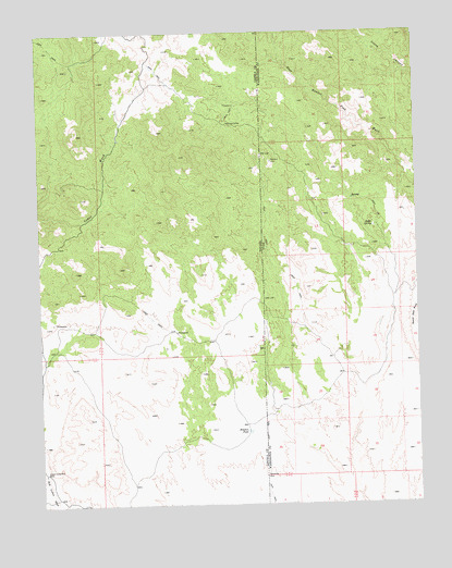 Dodge Spring, UT USGS Topographic Map