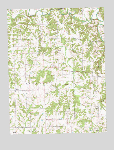 Fishhook, IL USGS Topographic Map