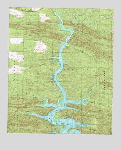 Hee Creek, OK USGS Topographic Map