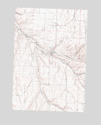 Lexington, OR USGS Topographic Map