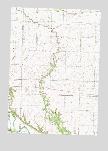 Minnesota Falls, MN USGS Topographic Map