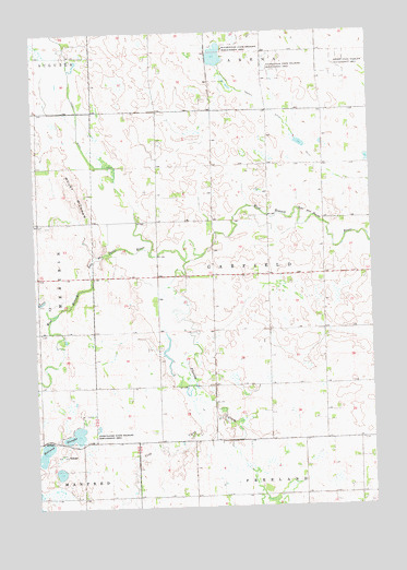 Mount Wickham, MN USGS Topographic Map