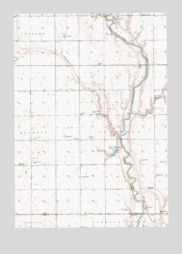 Spink Colony, SD USGS Topographic Map