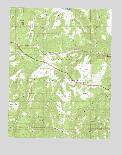 Trail Mountain, UT USGS Topographic Map