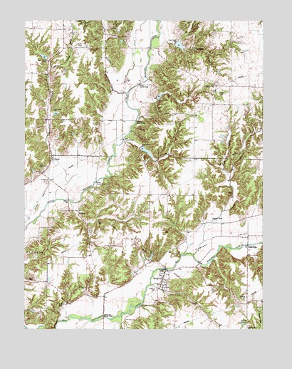 Catlin, IN USGS Topographic Map