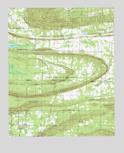 Cato, AR USGS Topographic Map