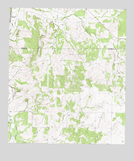 Cave Spring, TX USGS Topographic Map