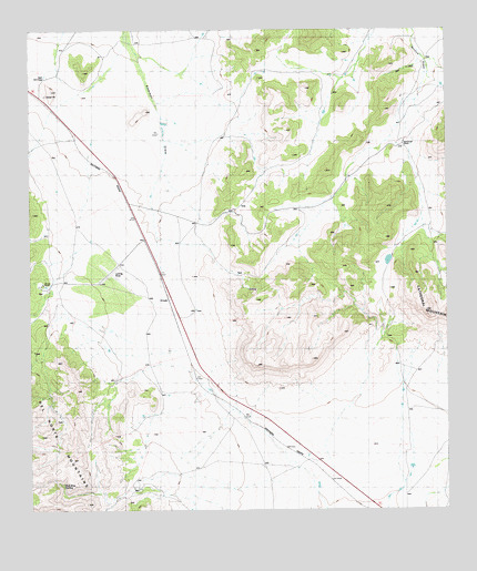 Altuda, TX USGS Topographic Map