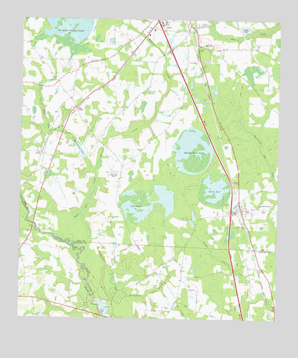 Cecil, GA USGS Topographic Map