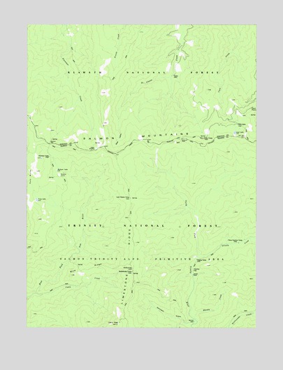 Cecil Lake, CA USGS Topographic Map