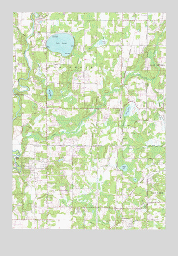 Cedar, MN USGS Topographic Map