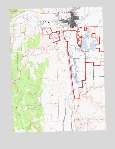 Alturas, CA USGS Topographic Map