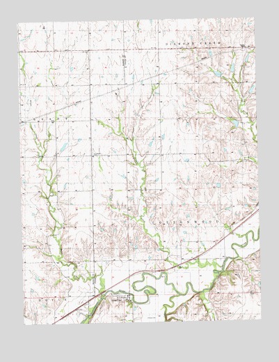 Cedar Point, KS USGS Topographic Map