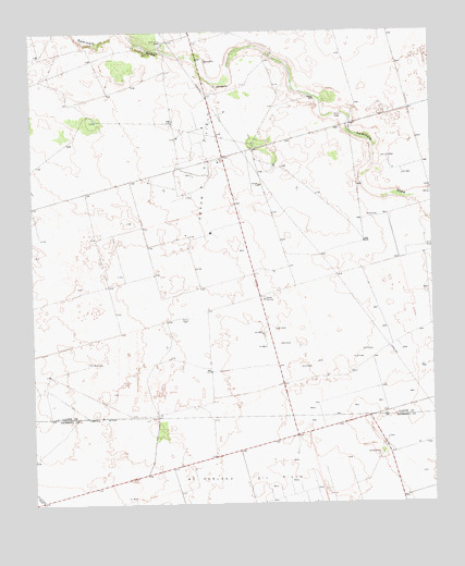 Cedar Point Ranch, TX USGS Topographic Map