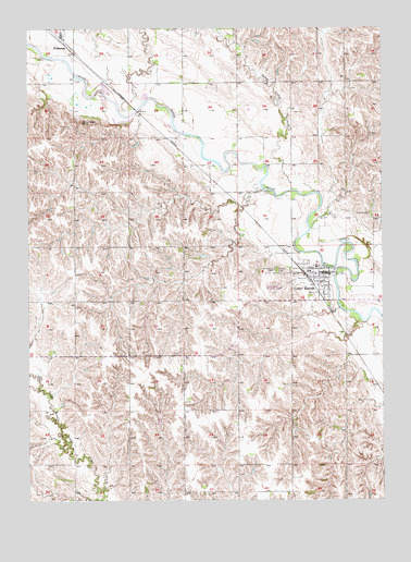 Cedar Rapids, NE USGS Topographic Map
