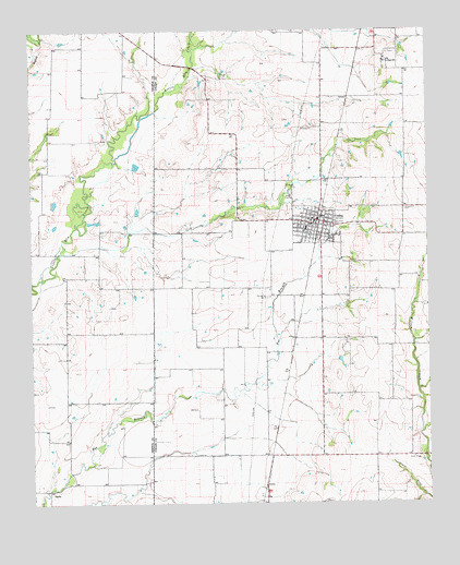 Celina, TX USGS Topographic Map