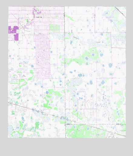 Alva SE, FL USGS Topographic Map