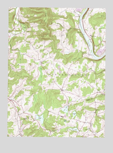 Center Moreland, PA USGS Topographic Map