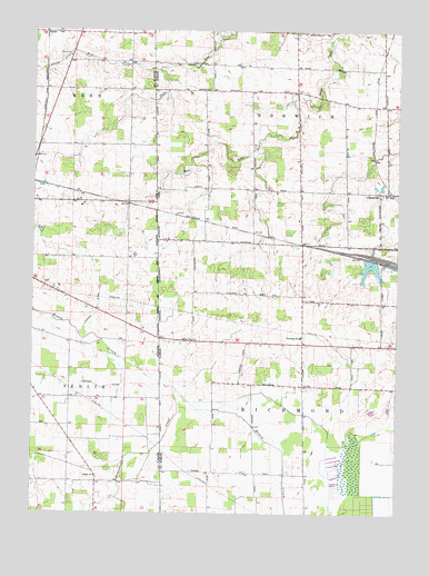 Centerton, OH USGS Topographic Map