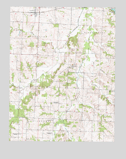 Centerview, MO USGS Topographic Map