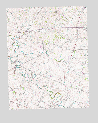 Centerville, KY USGS Topographic Map