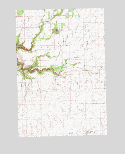 Centerville, WA USGS Topographic Map