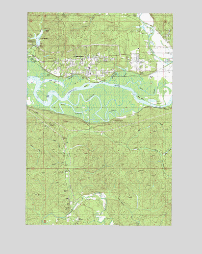 Central Park, WA USGS Topographic Map
