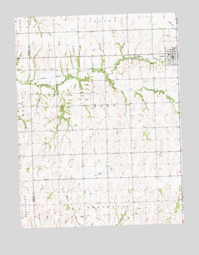 Centralia, KS USGS Topographic Map