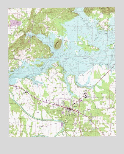 Centre, AL USGS Topographic Map