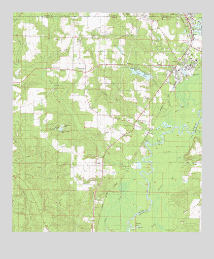 Century, FL USGS Topographic Map