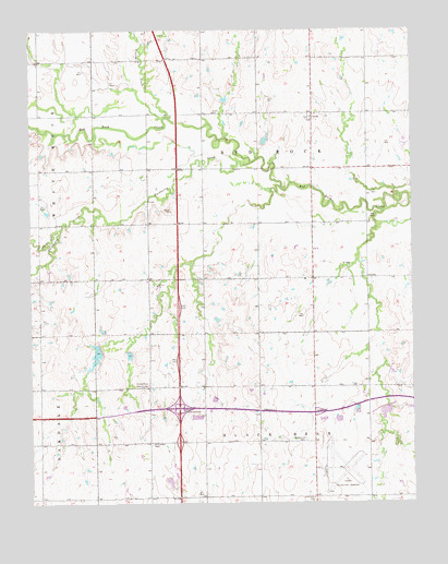 Ceres, OK USGS Topographic Map