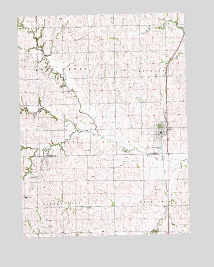 Ceresco, NE USGS Topographic Map