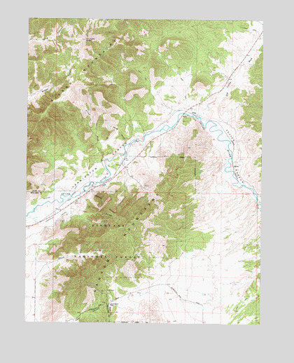 Champlin Peak, UT USGS Topographic Map