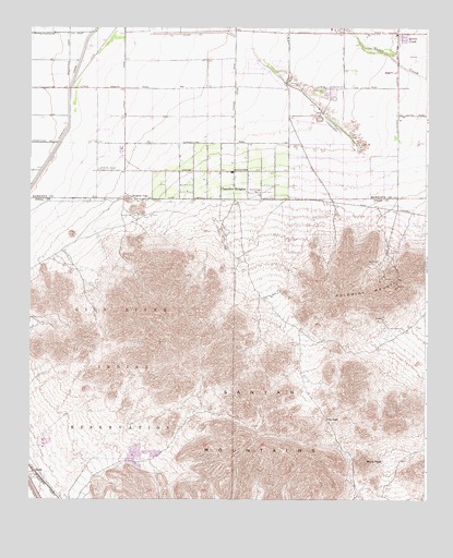 Chandler Heights, AZ USGS Topographic Map