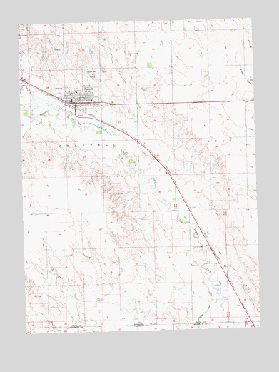 Chappell, NE USGS Topographic Map