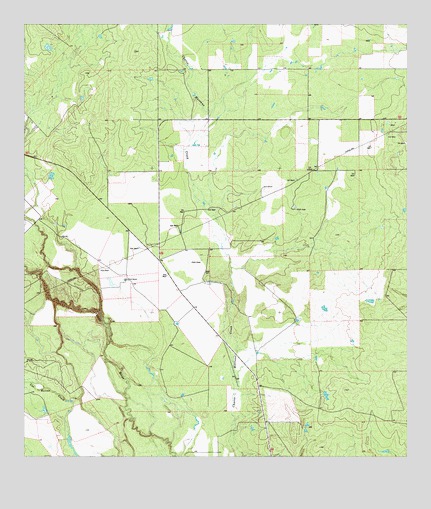 Charco Marrano Creek, TX USGS Topographic Map