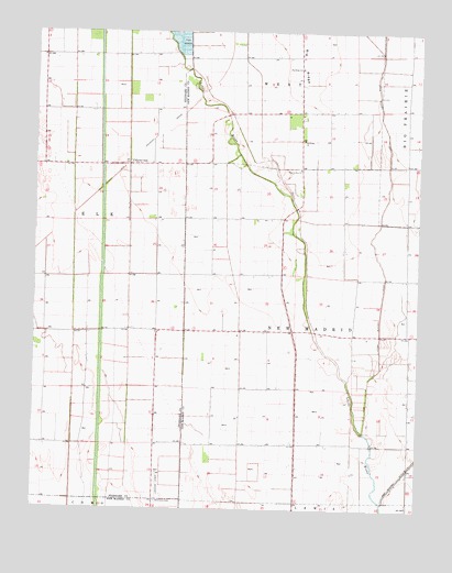 Charter Oak, MO USGS Topographic Map