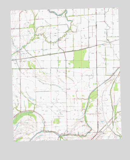 Chatfield, AR USGS Topographic Map