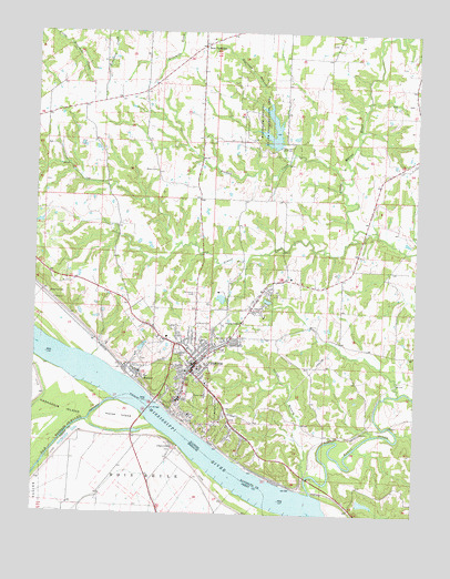 Chester, IL USGS Topographic Map