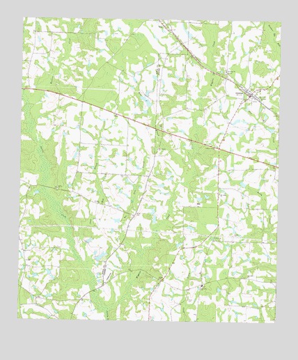 Ambrose, GA USGS Topographic Map