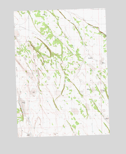 Chicago Valley, OR USGS Topographic Map